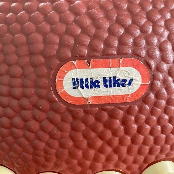 Vintage  Little Tikes Football Toy Box Storage  Hamper Tailgate Cooler Man Cave  - Picture 2 of 6